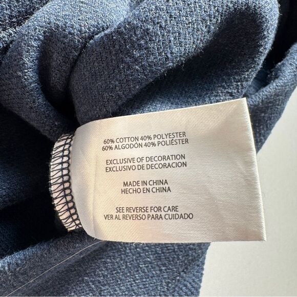 Banana Republic Men’s Waffle Crew Sweatshirt Mid-Weight Size Large - Picture 6 of 7